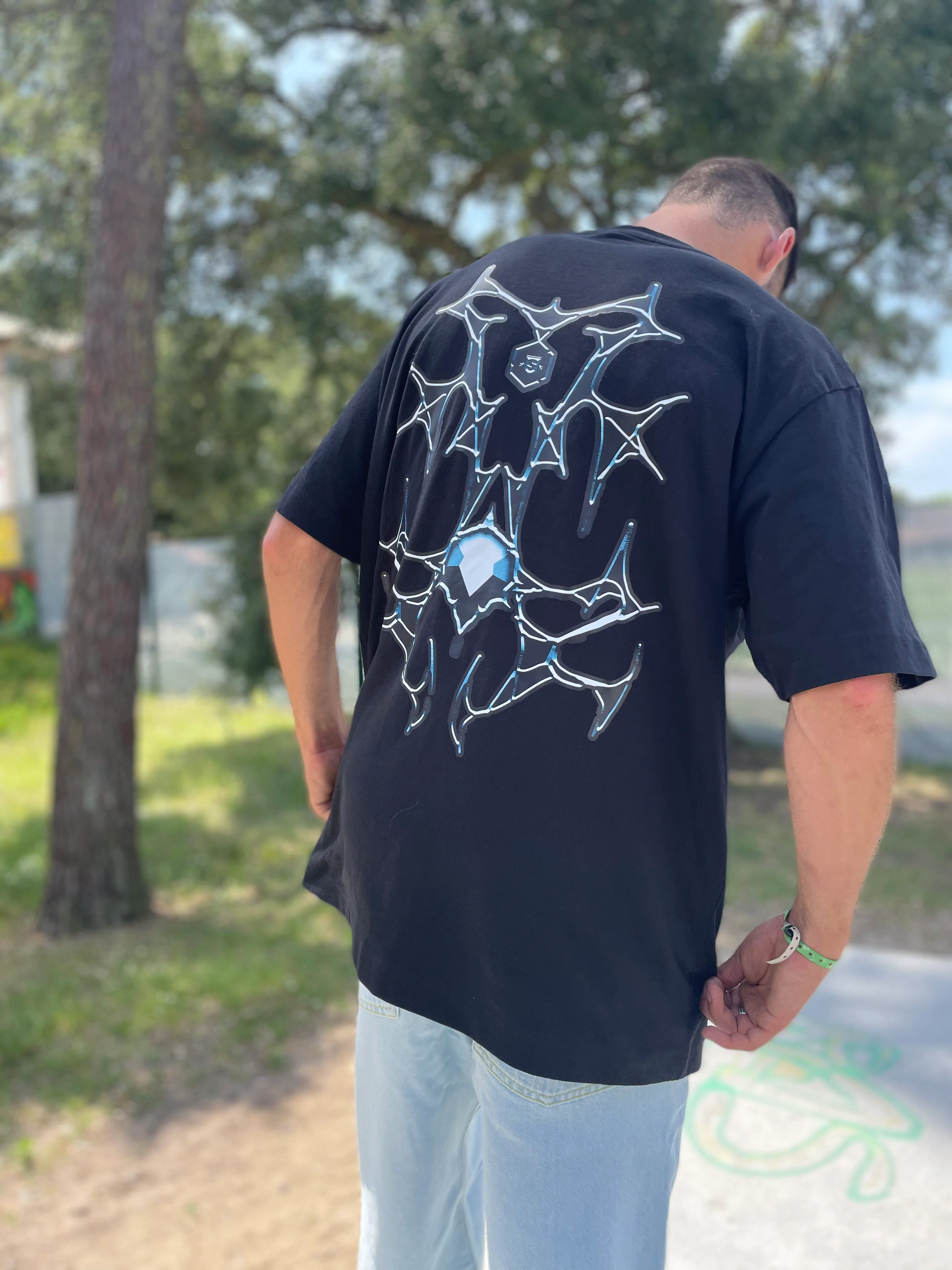 Shadow Circuit T-shirt Black - Image 2