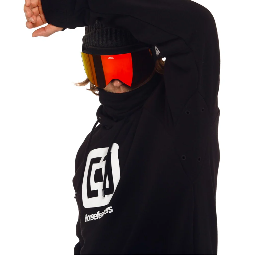 Sherman Long Hoodie Black - Image 4