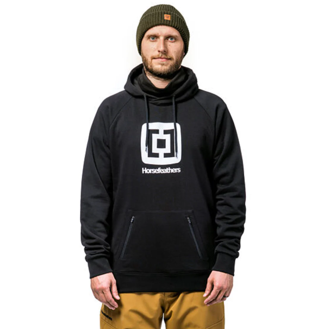 Sherman Sweatshirt Snowboard Hoodie Black - Image 2