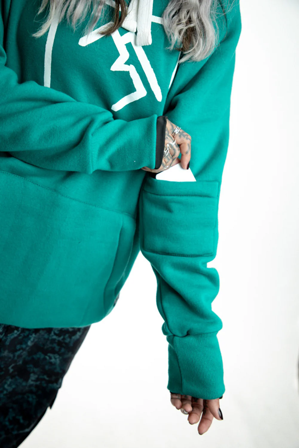 Shredduh Hoodie 2.0 Bottled Green - Image 21