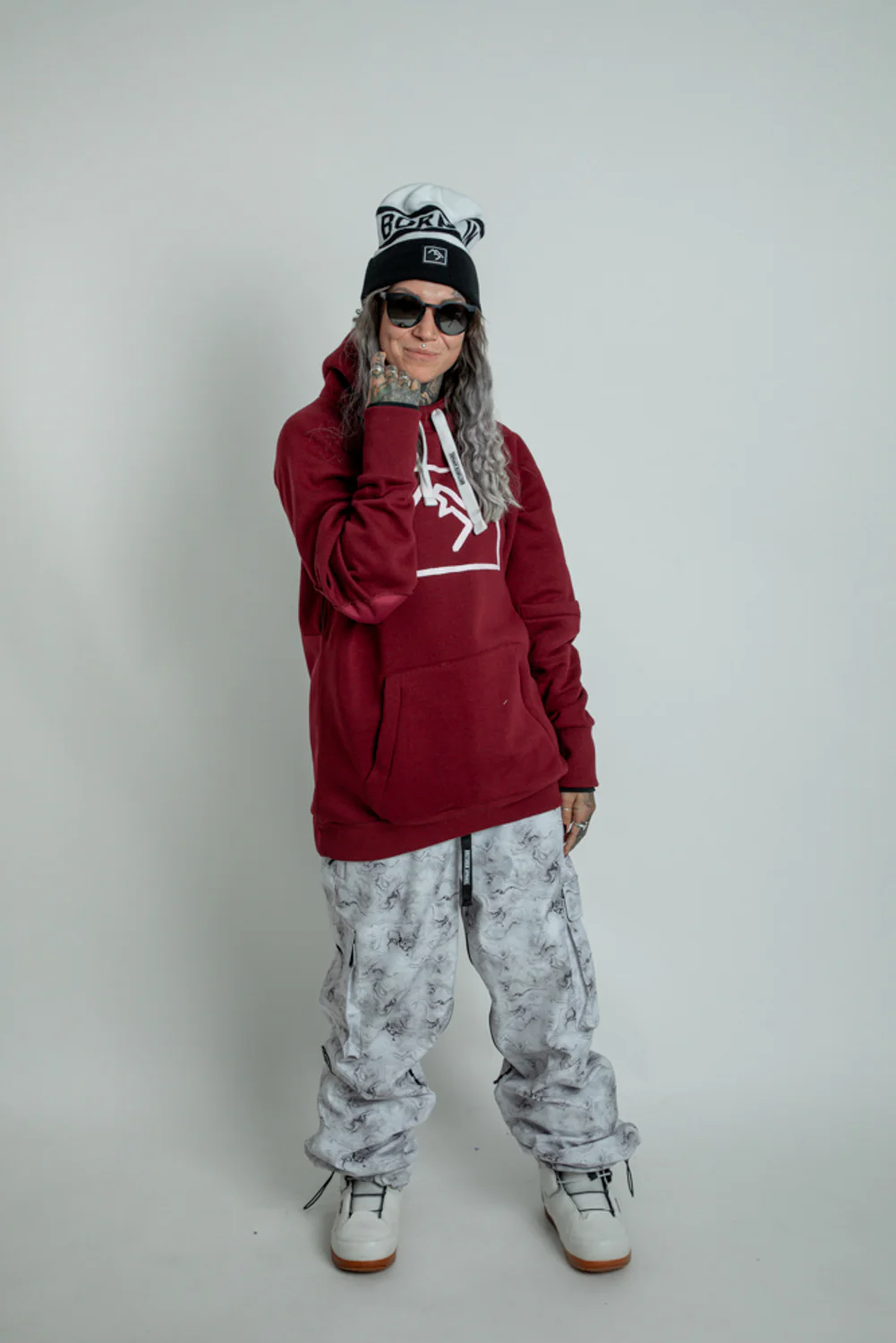 Shredduh Hoodie 2.0 Earthed Maroon - Image 18