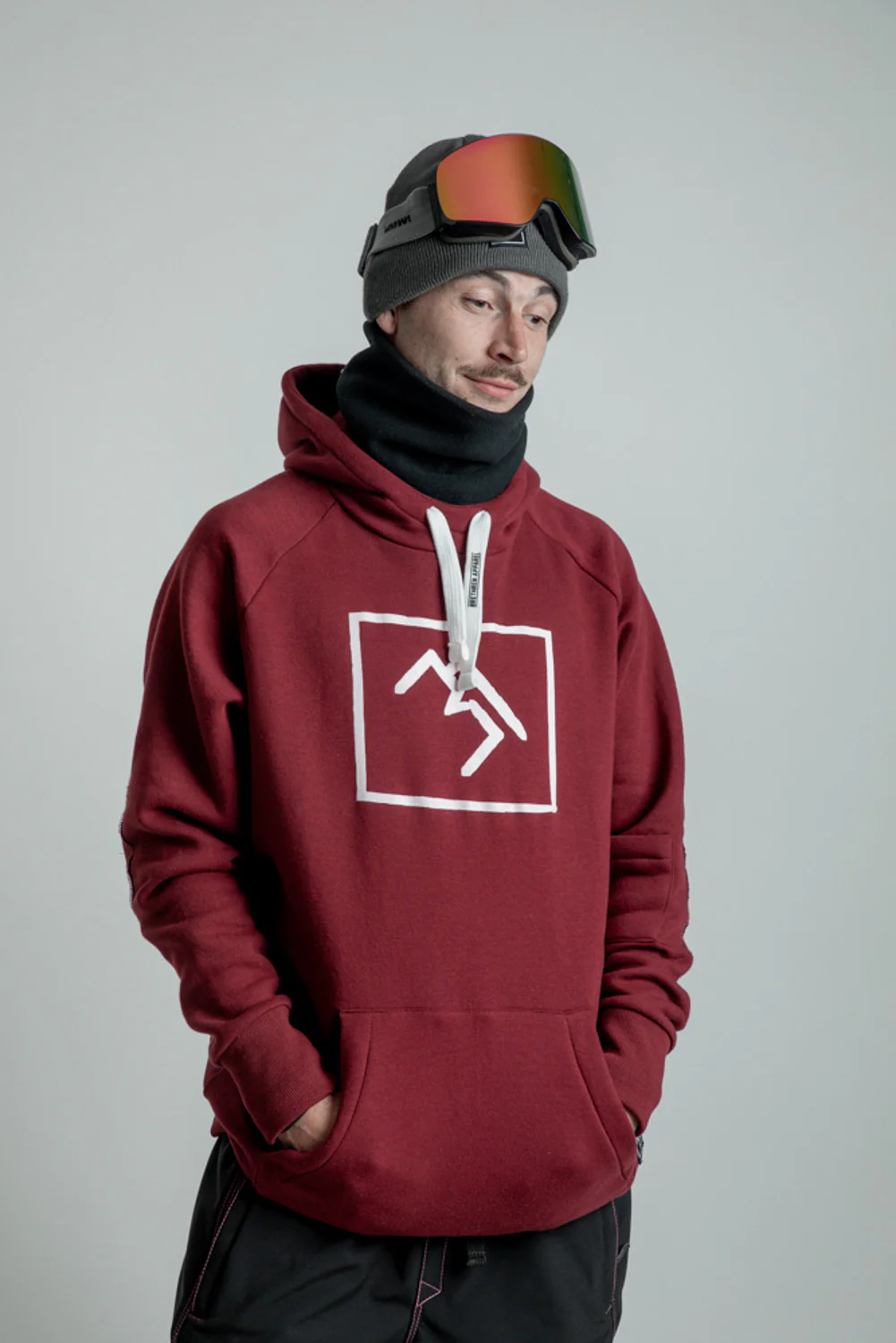 Shredduh Hoodie 2.0 Earthed Maroon - Image 6