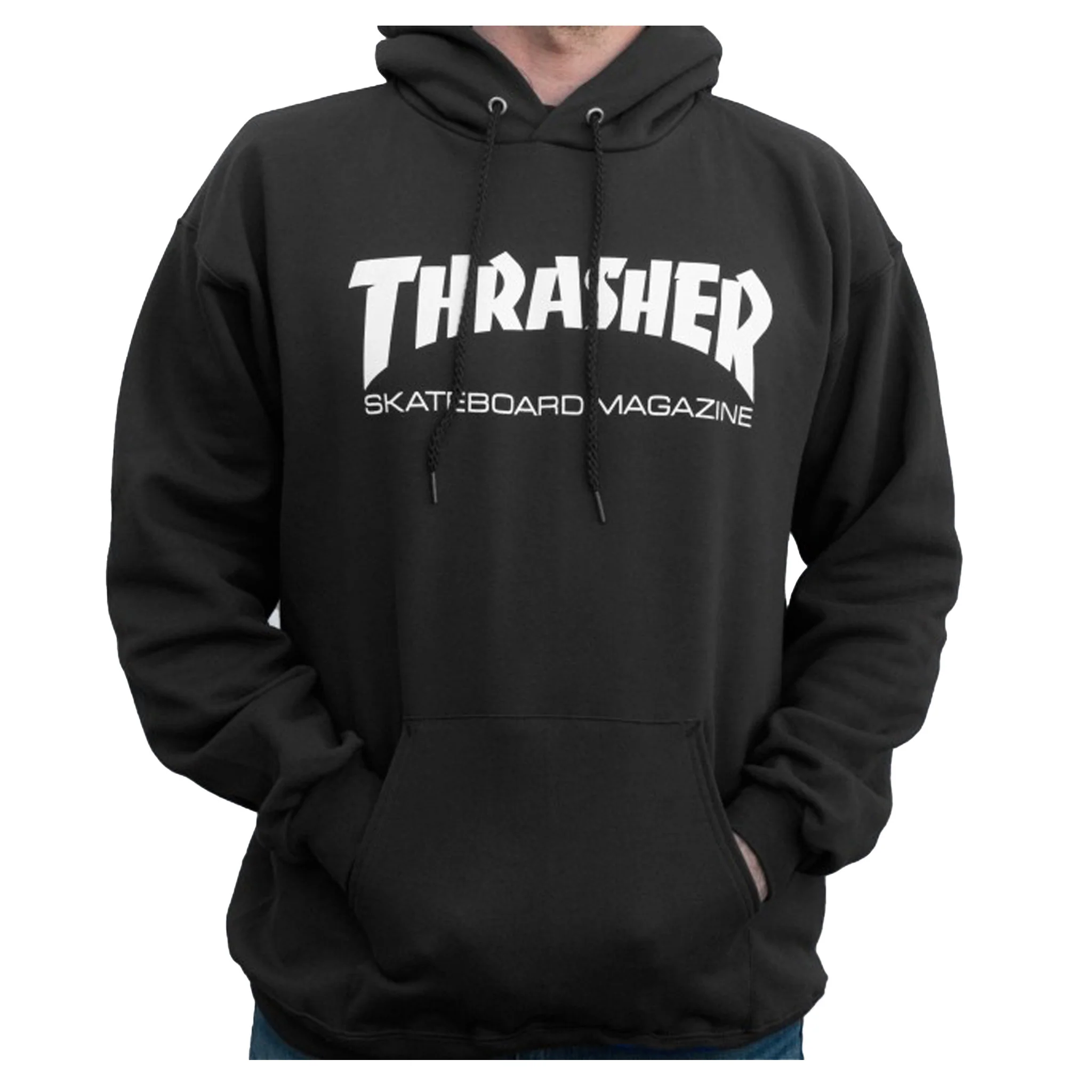 Skate Mag Hoodie Black - Image 2