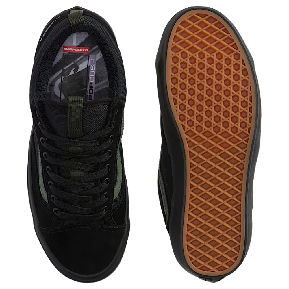 Skate Old Skool 36+ Atiba Black/Dark Green - Image 4