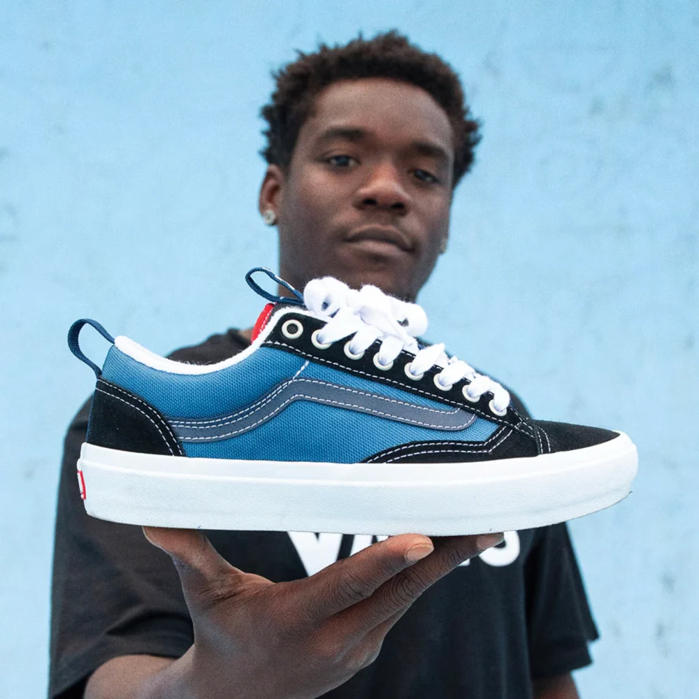 Skate Old Skool 36+ Black/ Stv Navy - Image 2