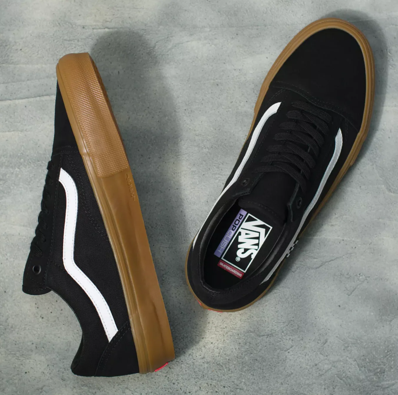Skate Old Skool Black/ Gum - Image 5