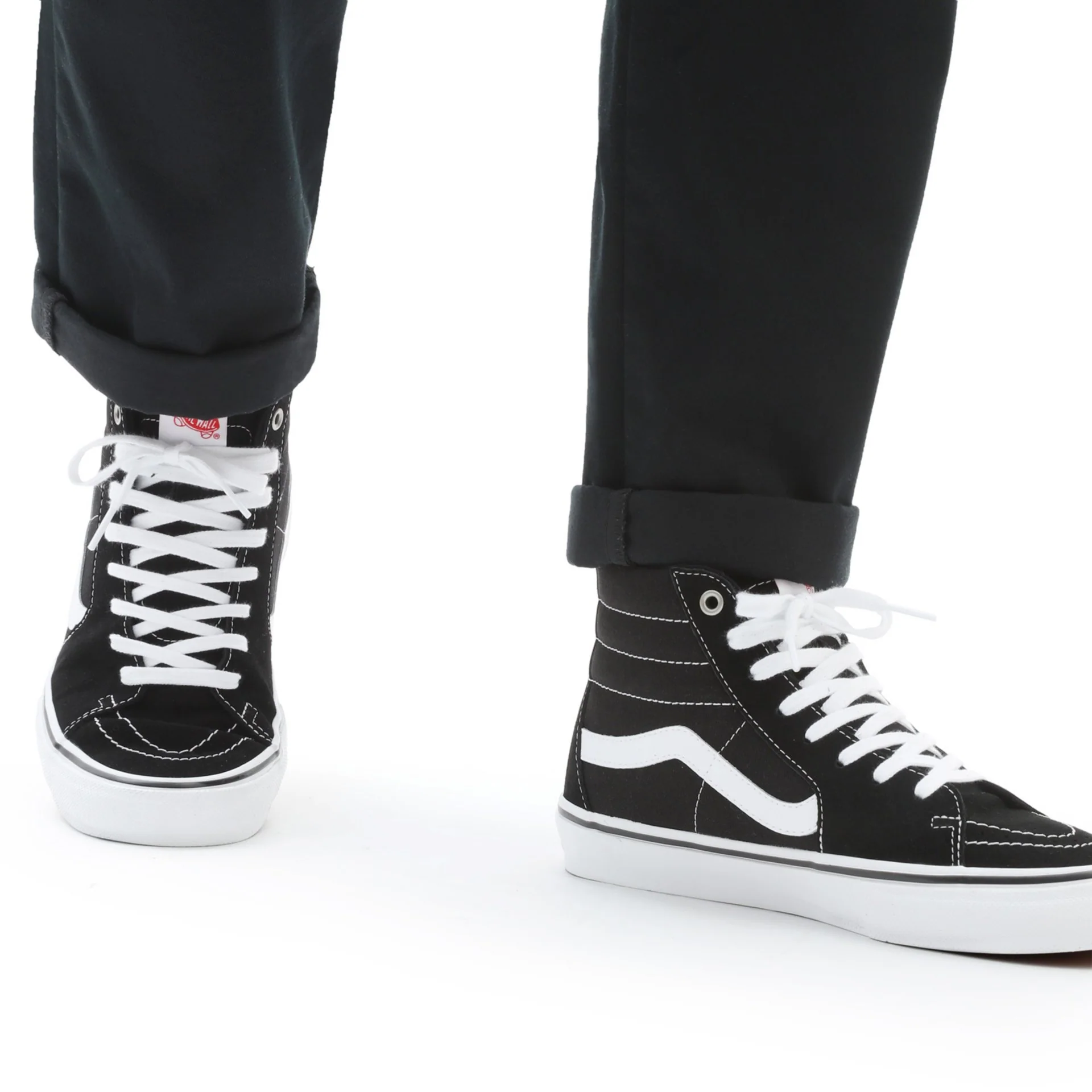 Skate Sk8-Hi Black/White - Image 3