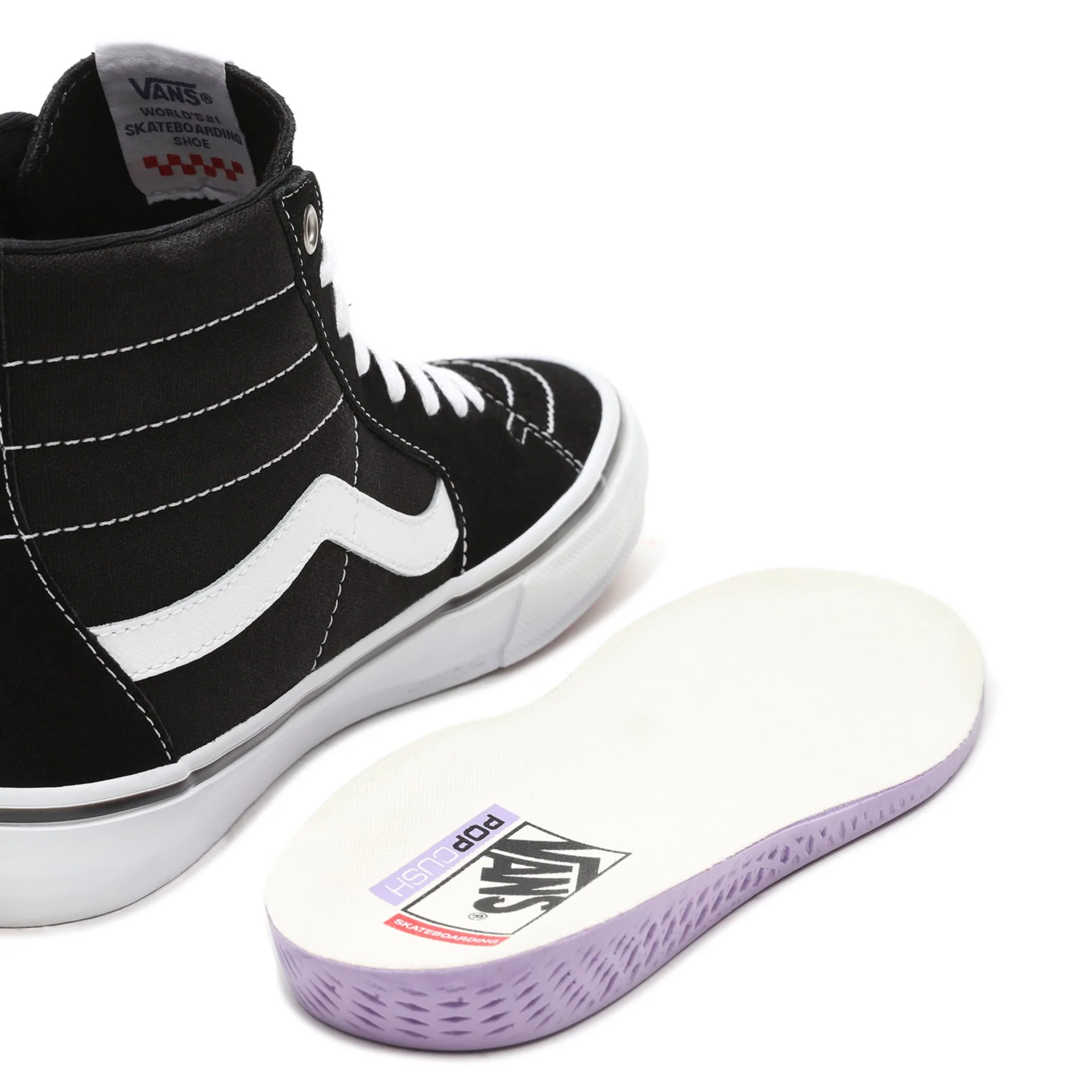 Skate Sk8-Hi Black/White - Image 5