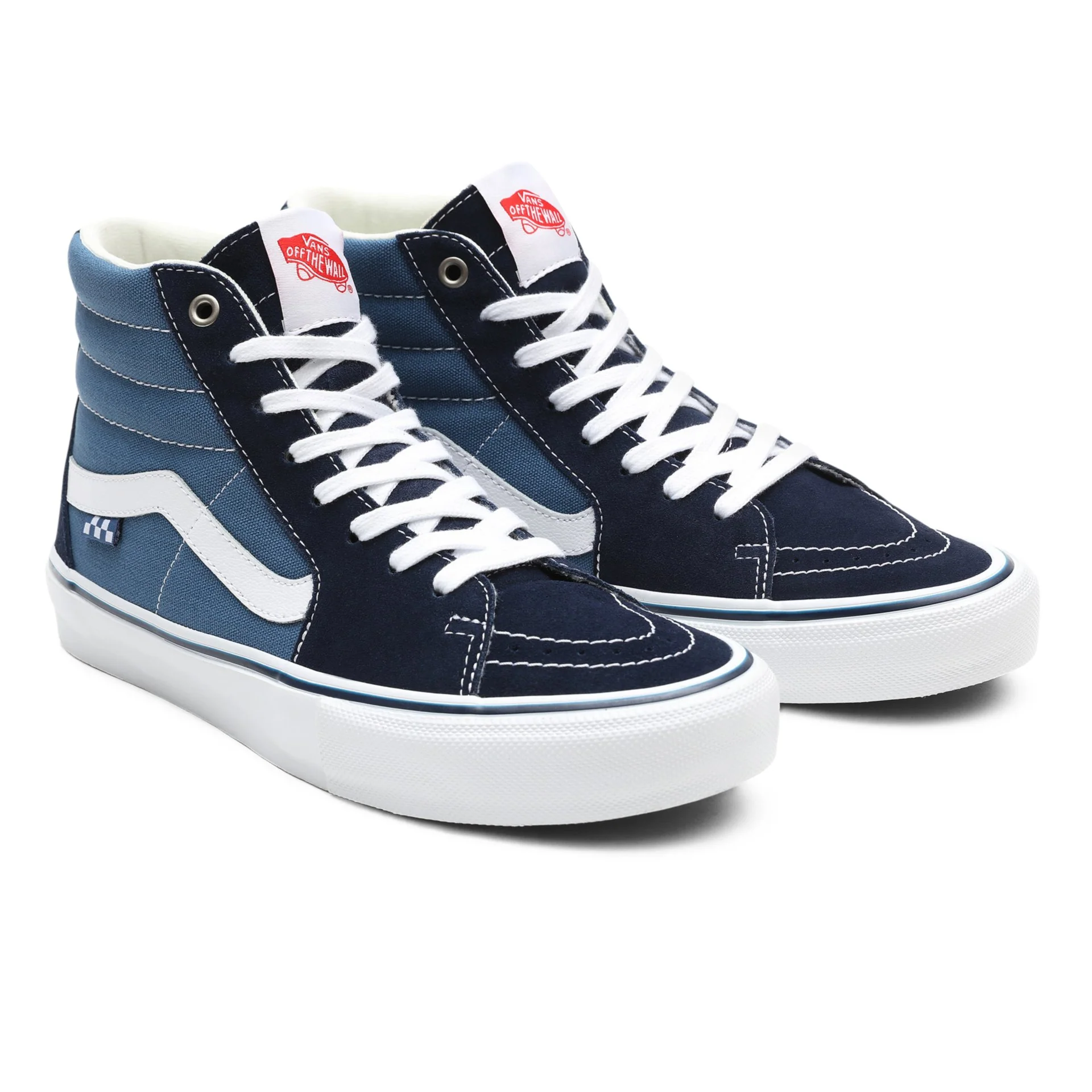 Skate Sk8-Hi Navy/White - Image 3
