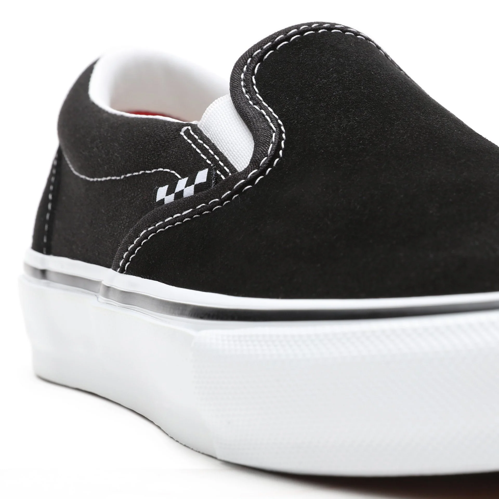 Skate Slip-On Black/White - Image 3