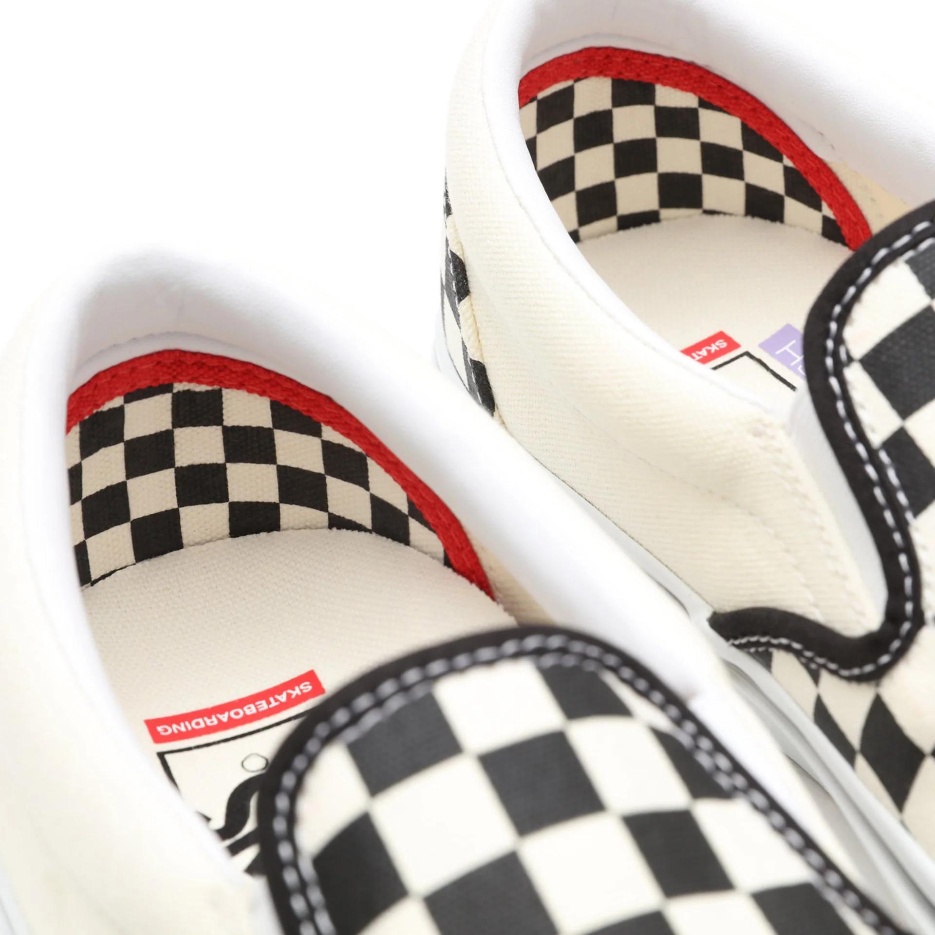 Skate Slip-On Checkerboard Black/ Off White - Image 4