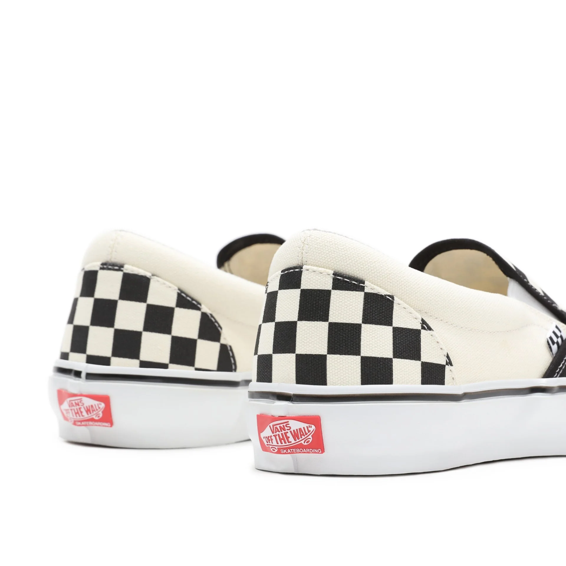 Skate Slip-On Checkerboard Black/ Off White - Image 5