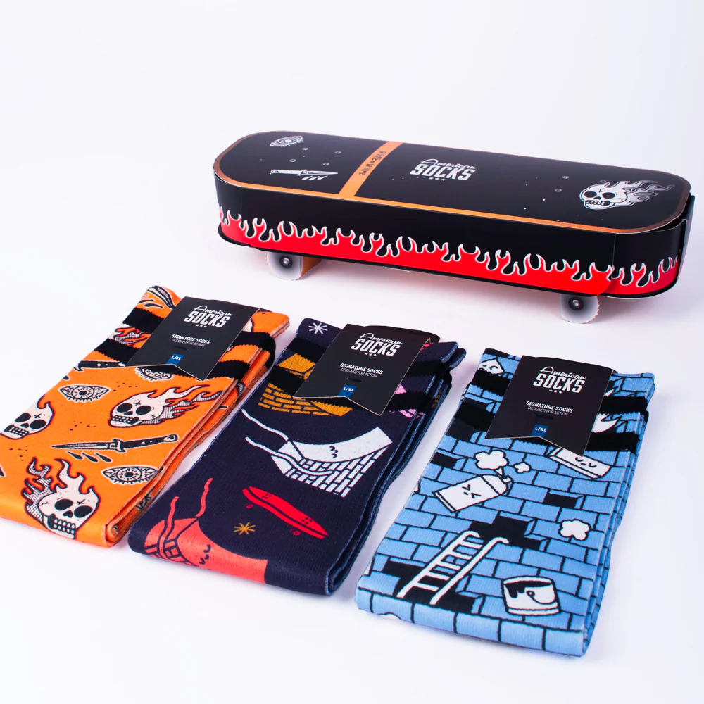 Skateboard Socks Gift Box - Image 3