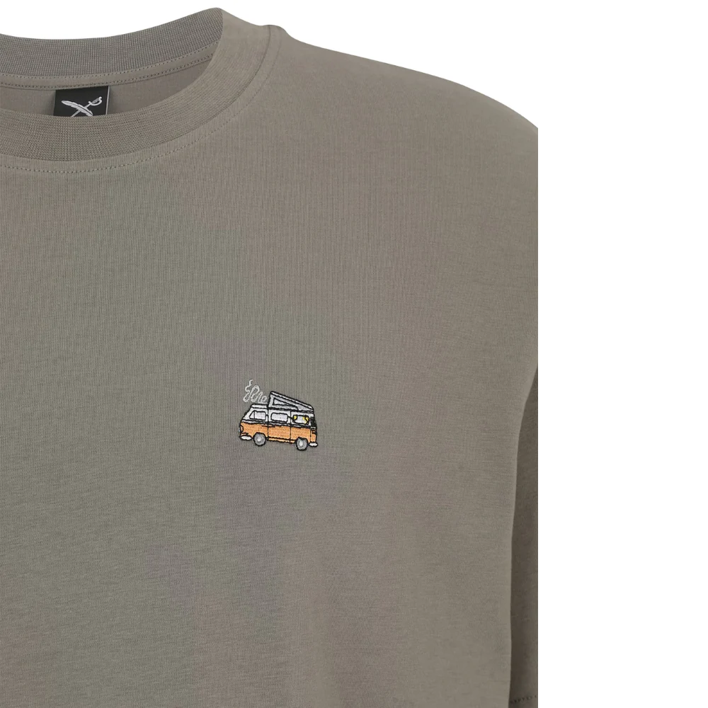 Smokin Van t-Shirt Smokey Olive - Image 4