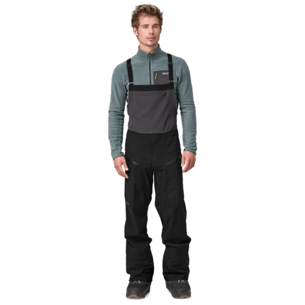 Snowdrifter Snowboard Bibs Black - Image 2