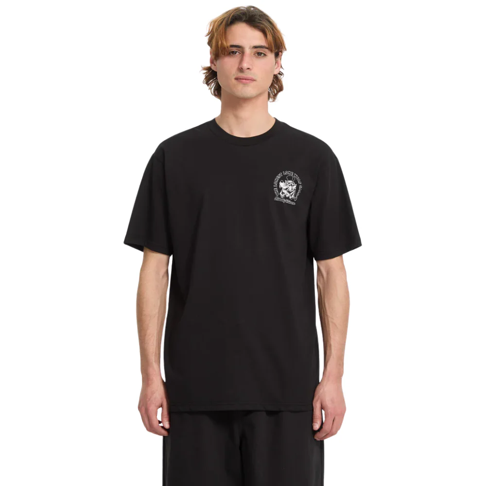 Solo Wolf T-Shirt Black - Image 2