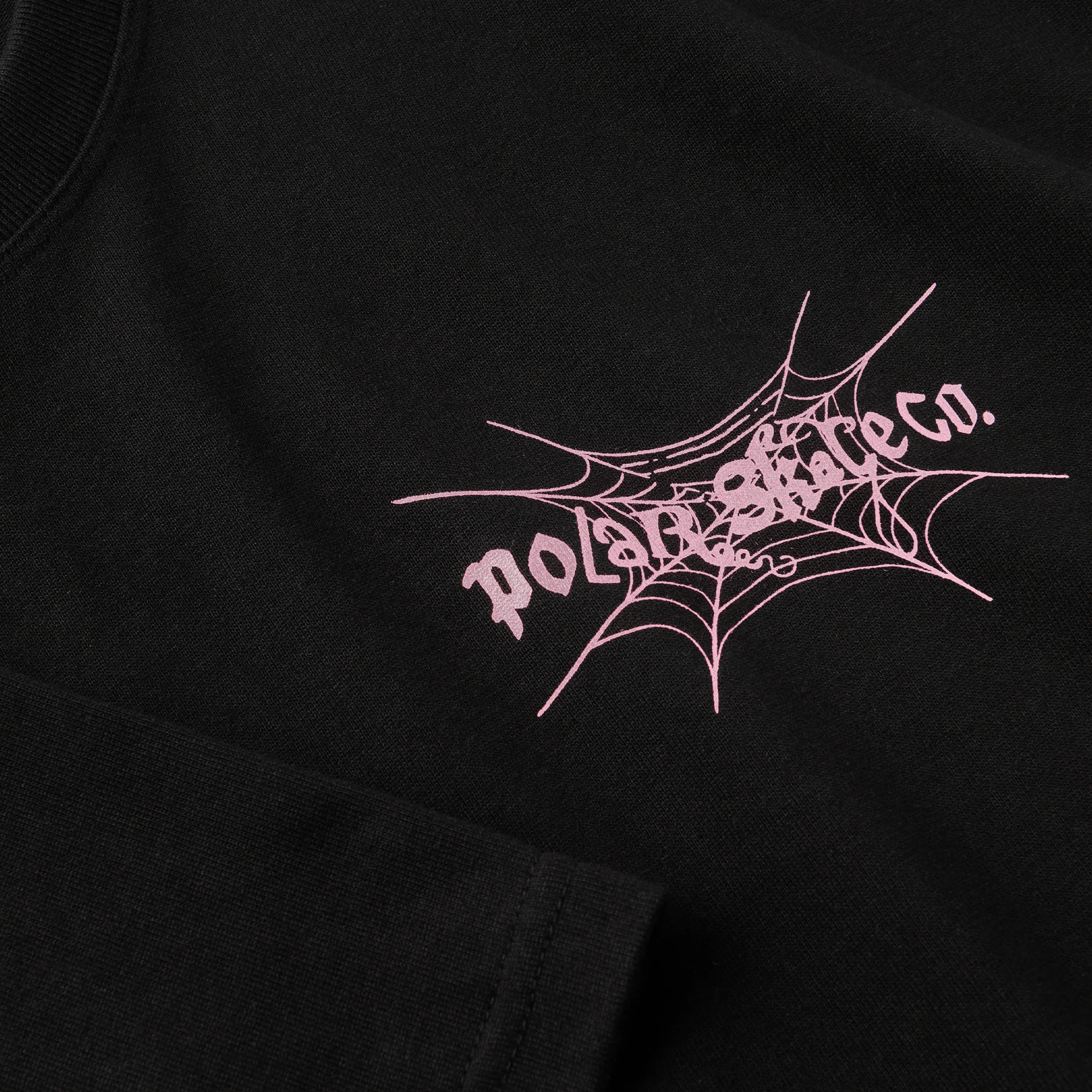 Spiderweb T-shirt Black - Image 3
