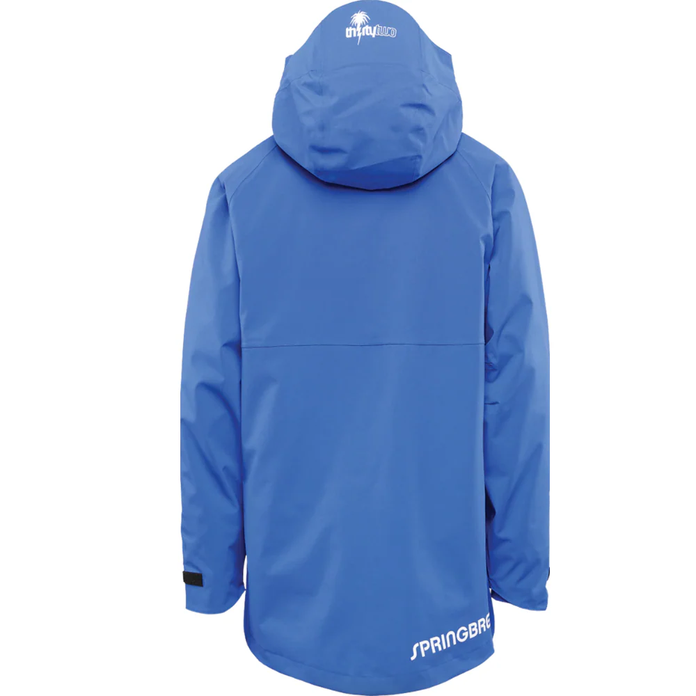 Springbreak Snowboard Parka Blue - Image 2