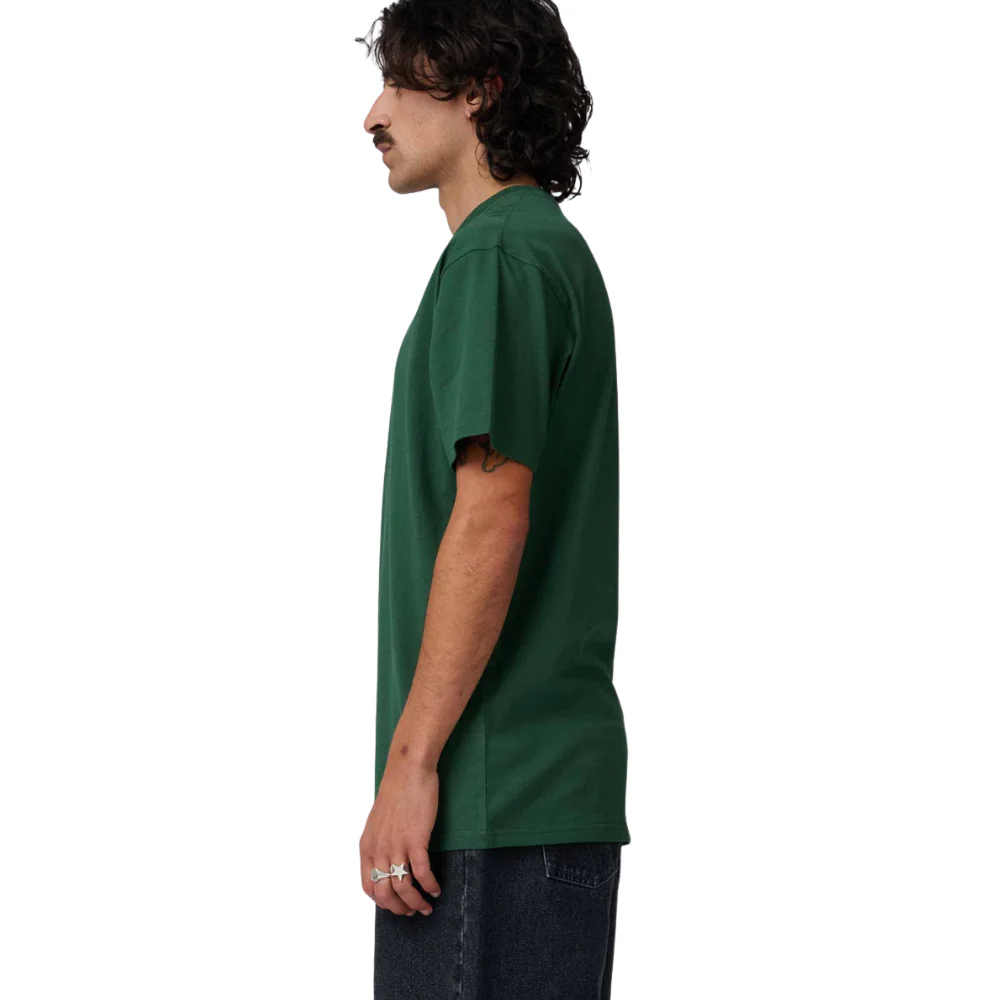 Stamped opus Front T-Shirt Kale - Image 3