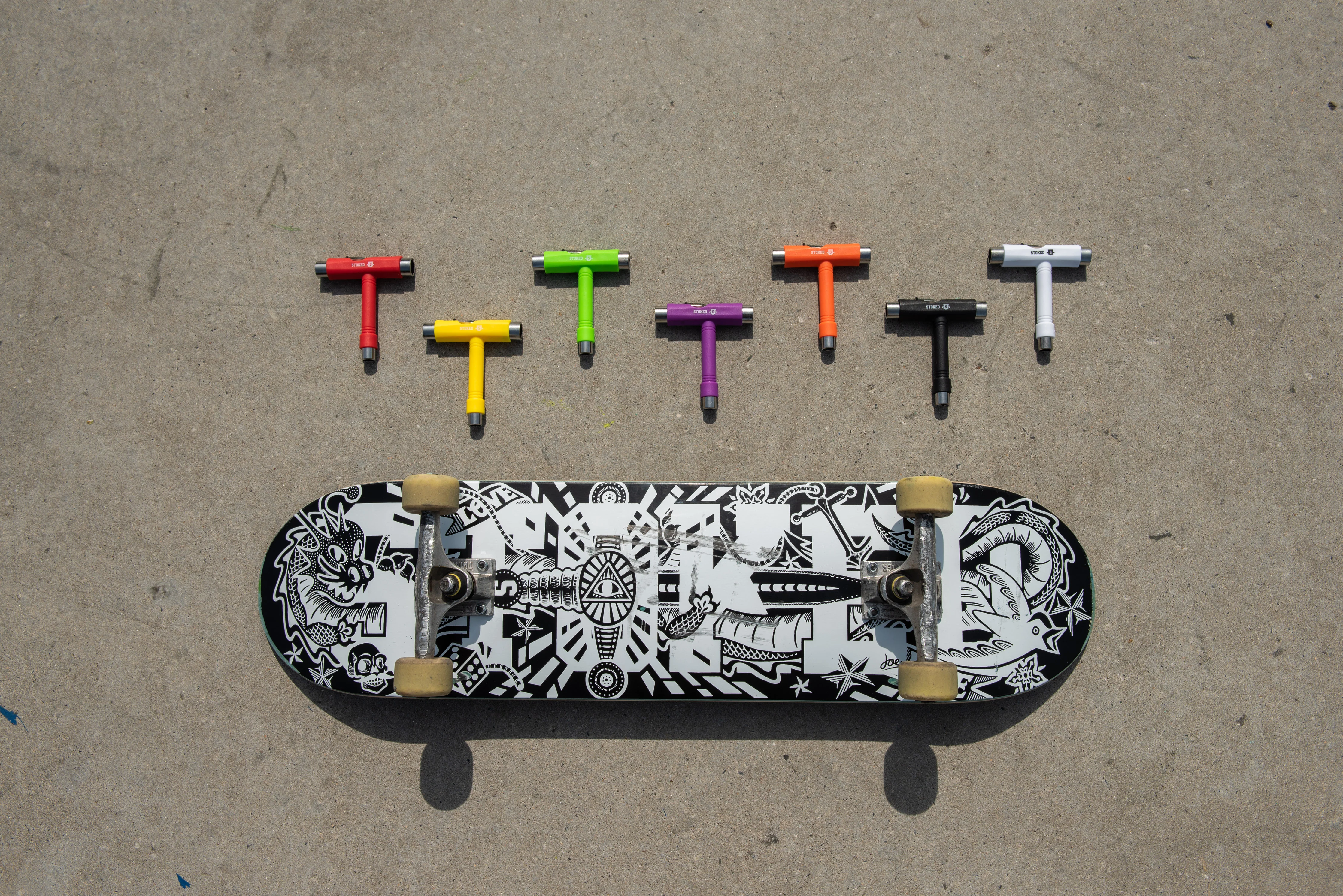 Stoked Classic Skate Tool Orange - Image 6