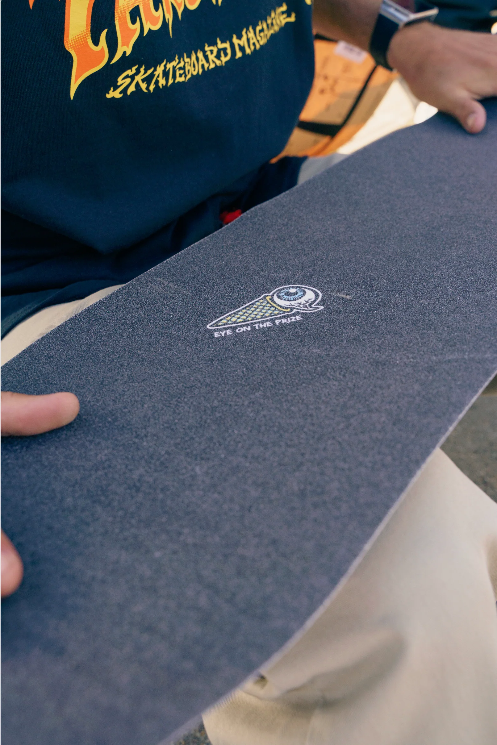 Stoked Eyescream Black Griptape - Image 4