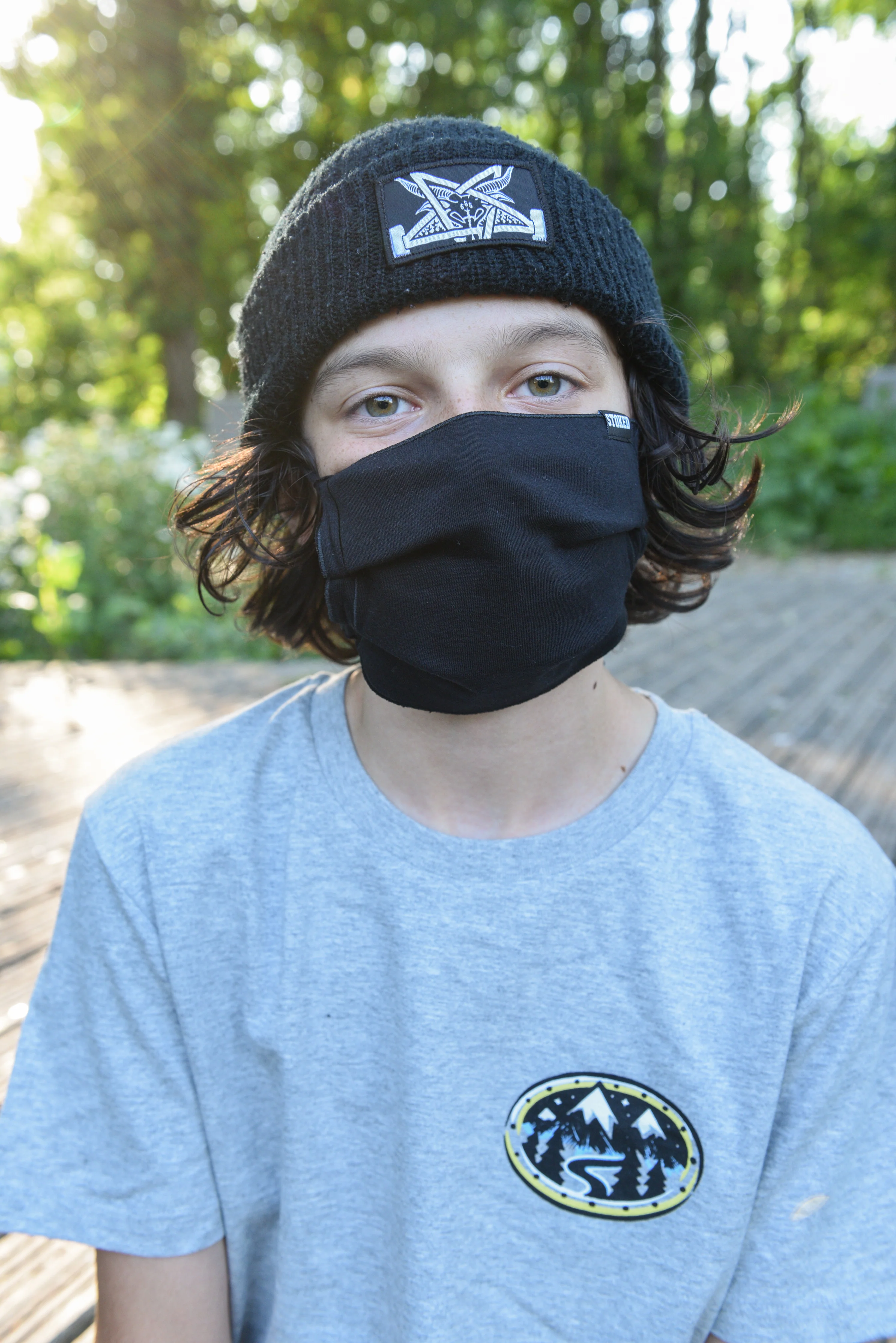 Stoked Facemask Black - Image 10