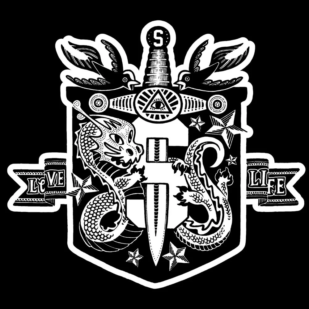 Stoked Illuminati Black Griptape - Image 2
