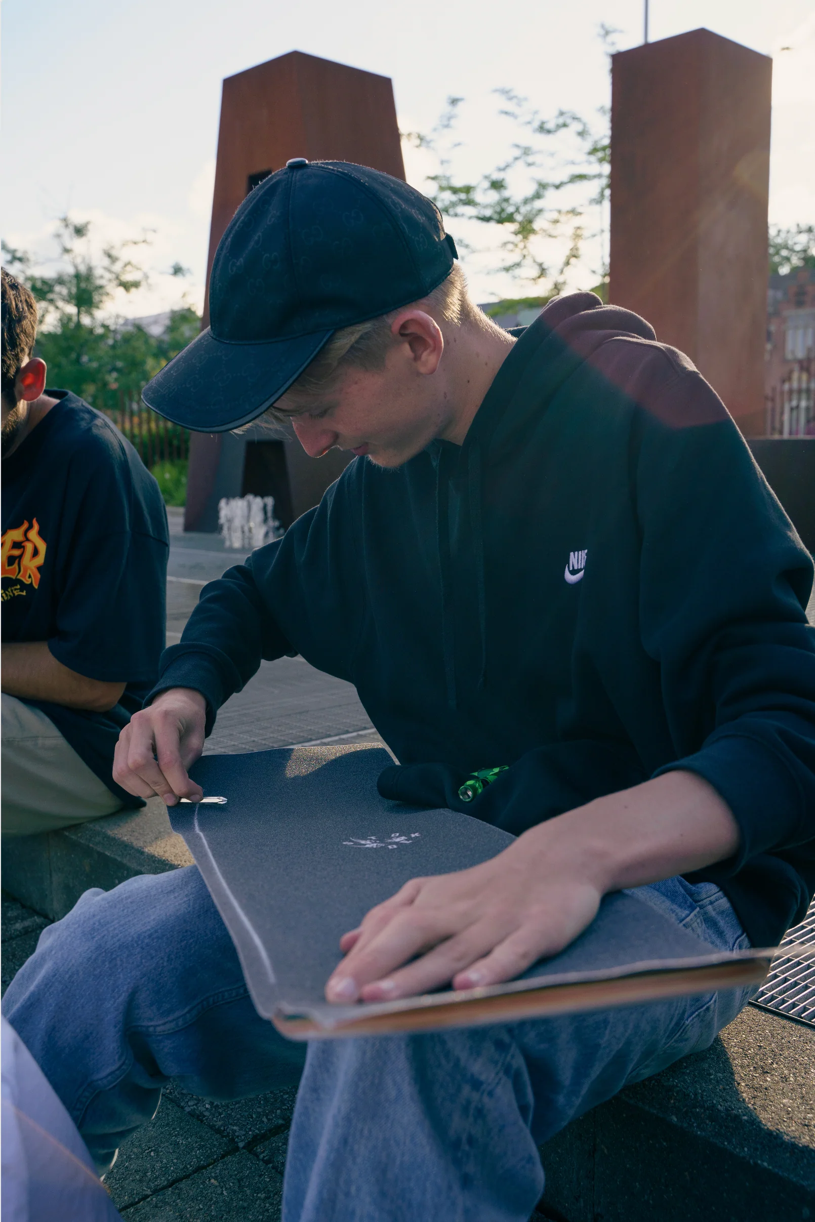 Stoked Firestarter Black Griptape - Image 5