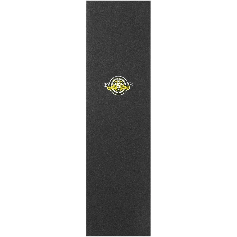 Stoked Non Stop Fast Life Black Griptape