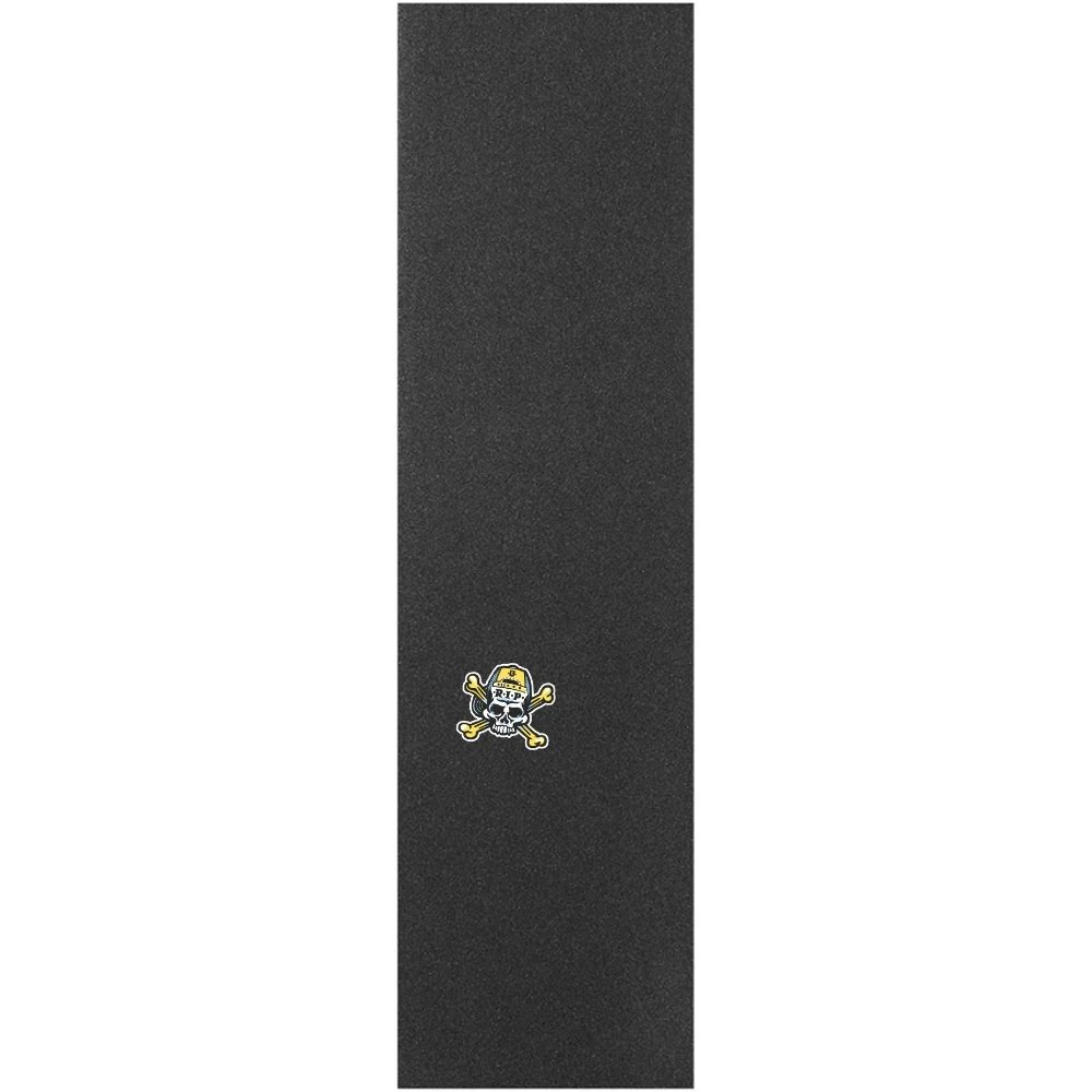 Stoked Skull Cap Yellow Black Griptape