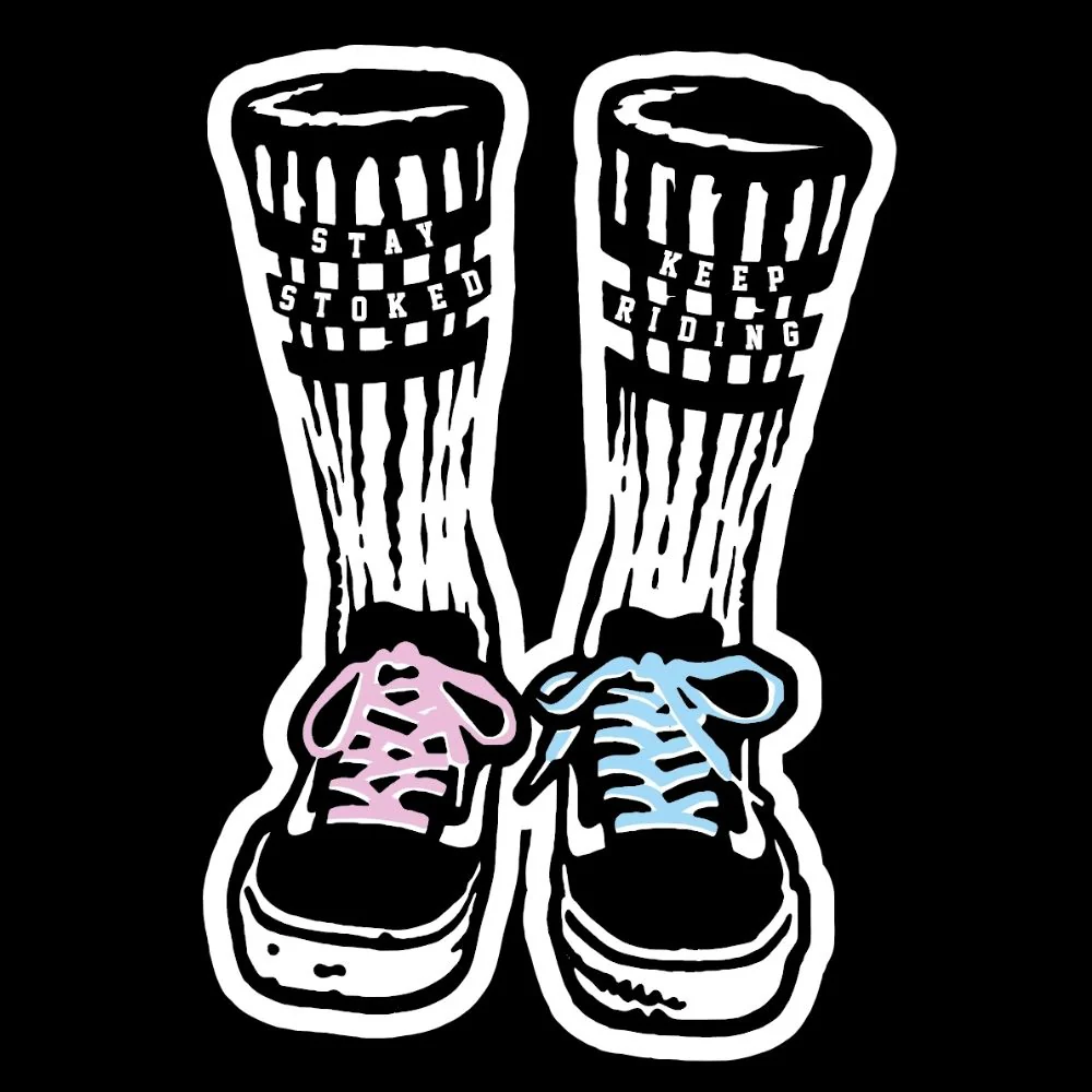 Stoked Vans Black Griptape - Image 2
