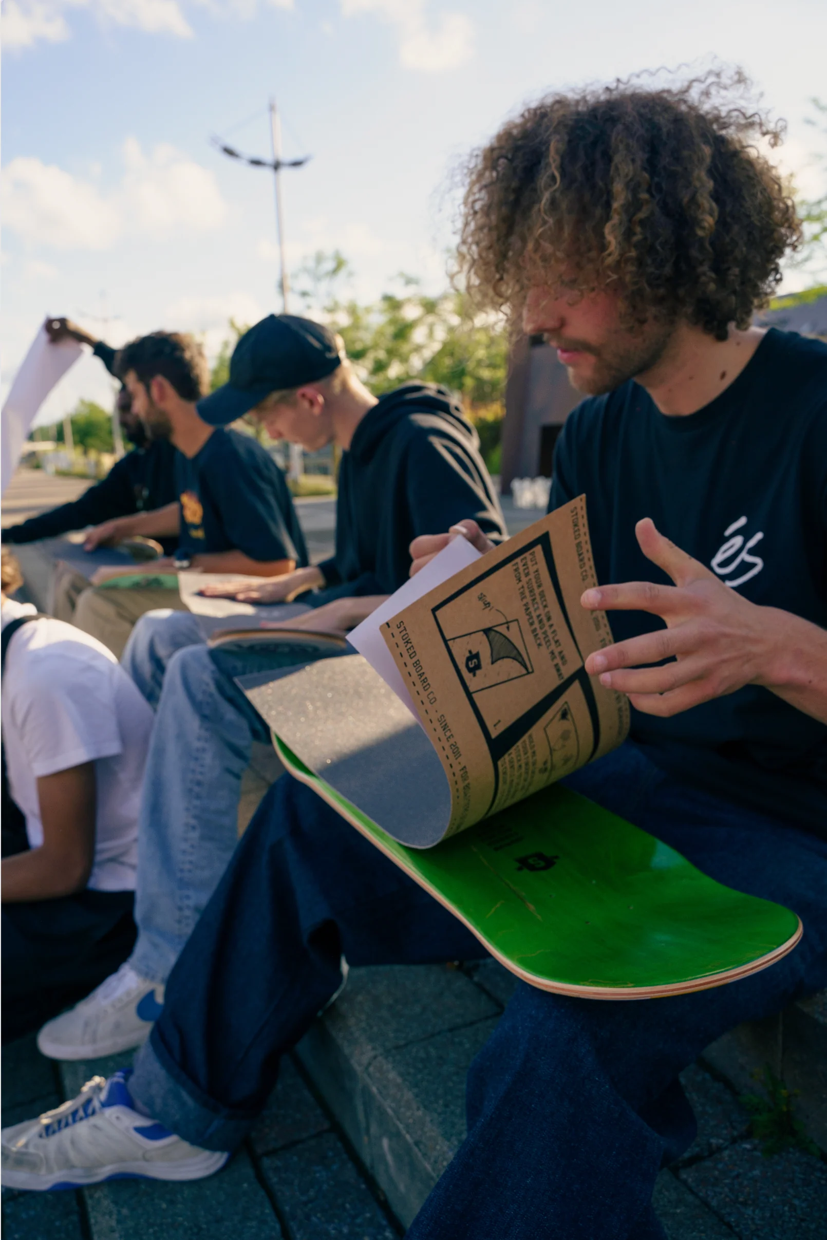 Stoked Vans Black Griptape - Image 5