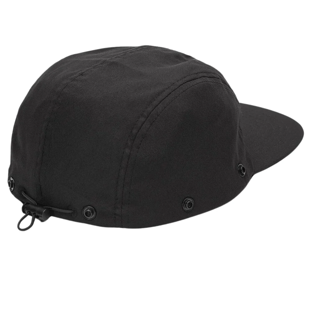 Stone Trip Flap Cap Black - Image 2