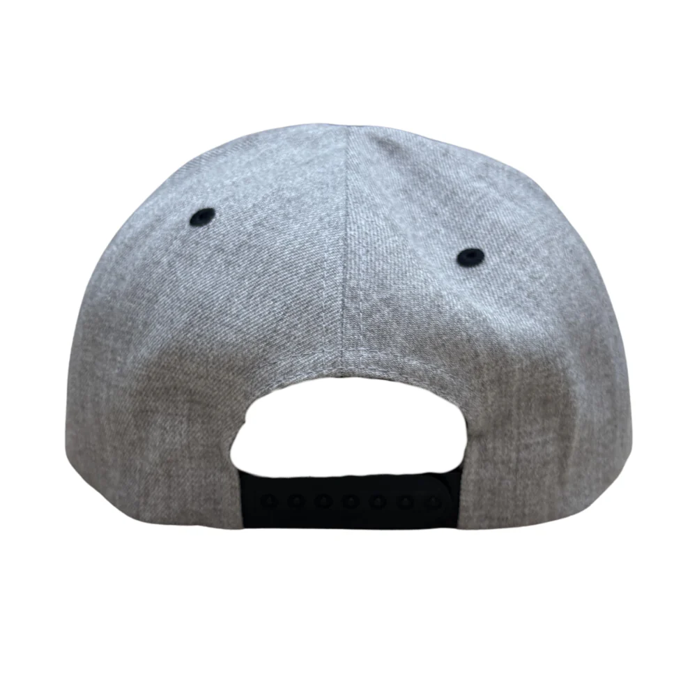 Streetcore box logo Snapback Cap Sport Grey / Black - Image 3
