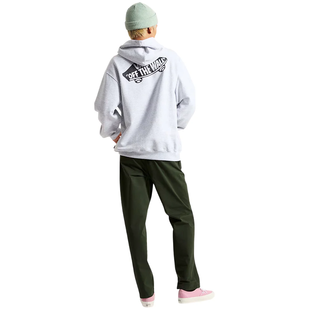 Style 76 II Loose Fit Hoodie Light Grey Heather - Image 2