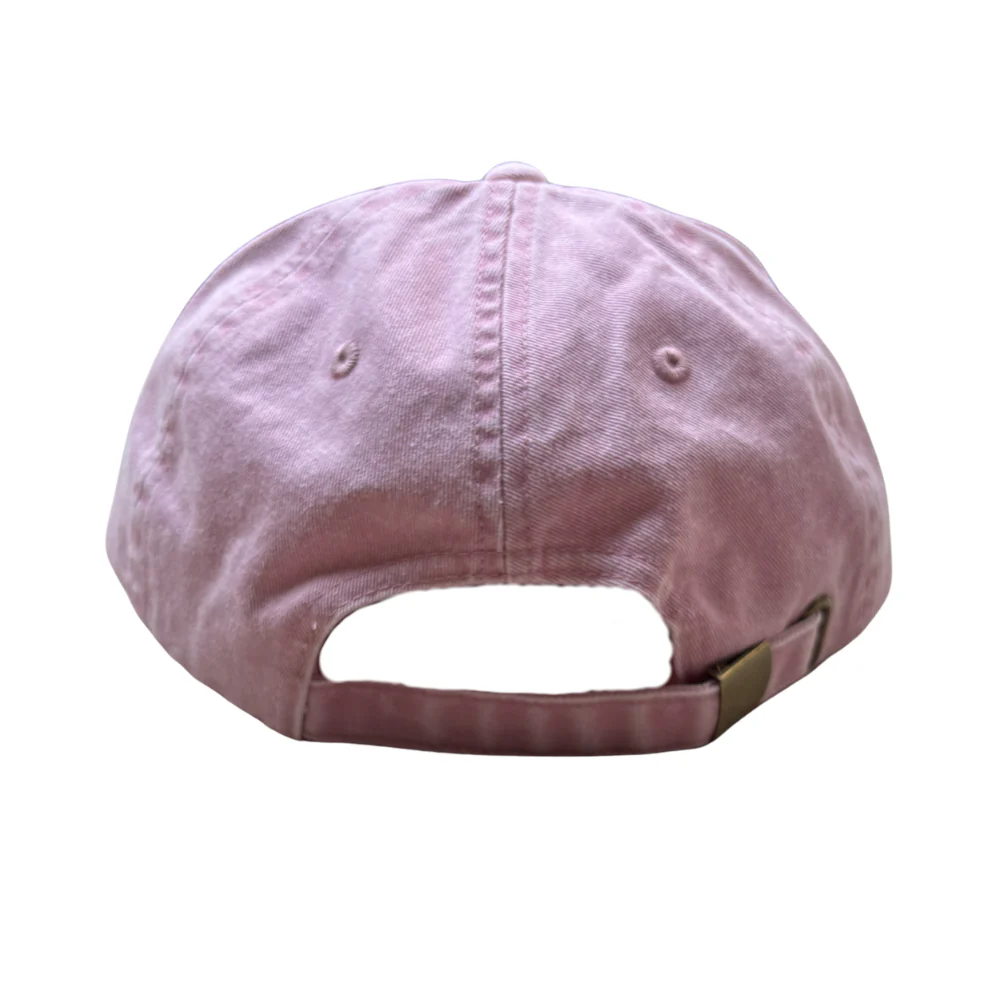 Sunfade Dad Cap Washed Dusty Pink - Image 4