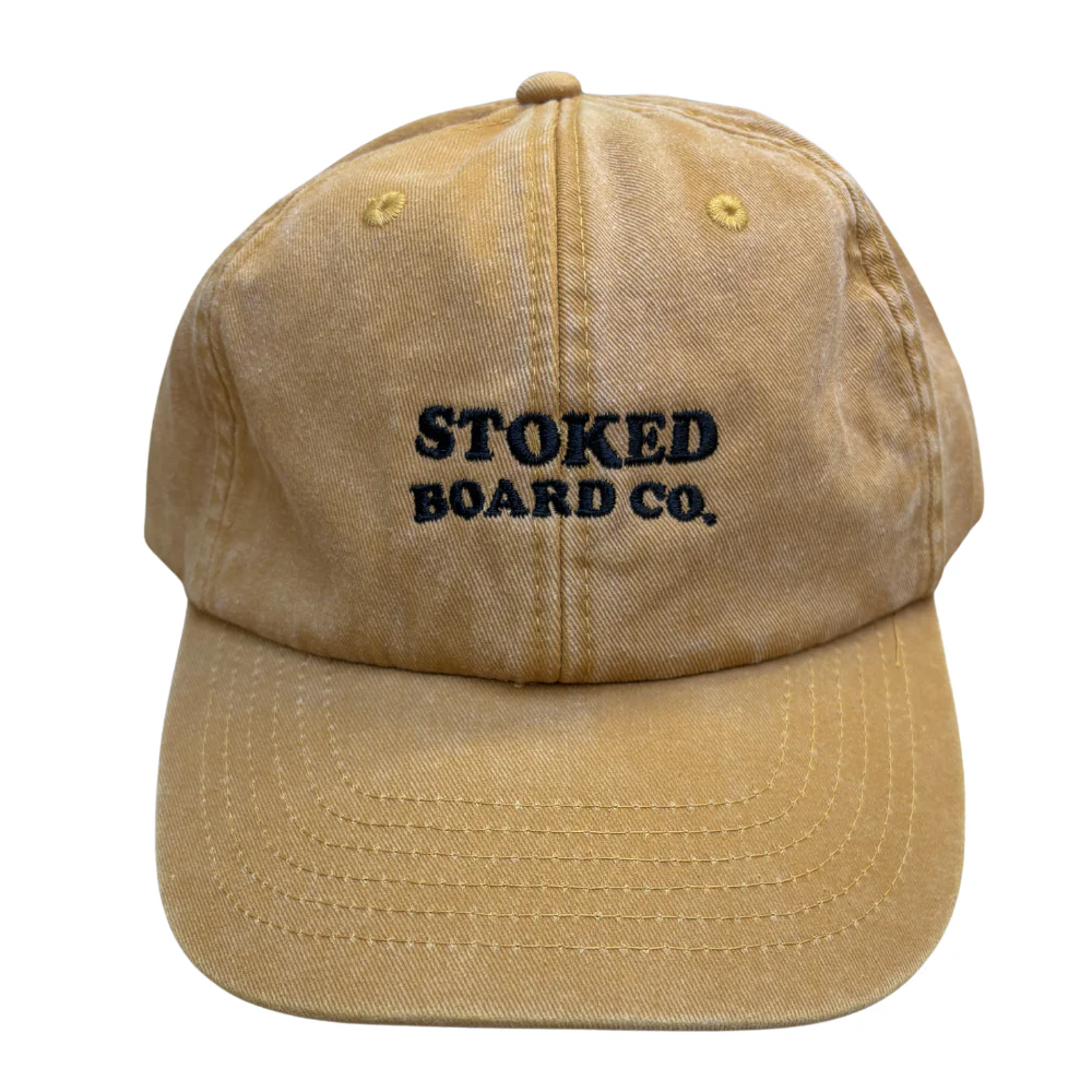 Sunfade Dad Cap Washed Mustard - Image 3