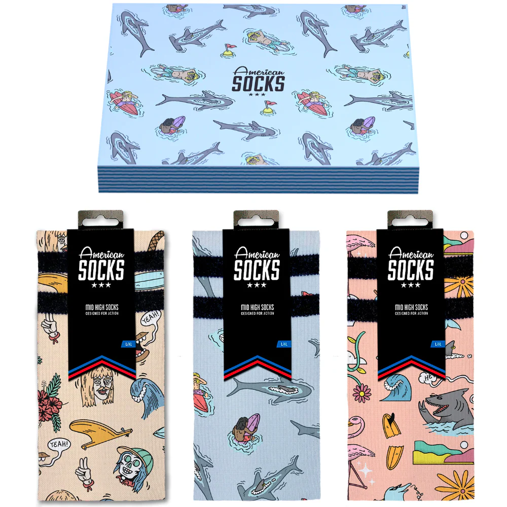 Surfer Socks Gift Box