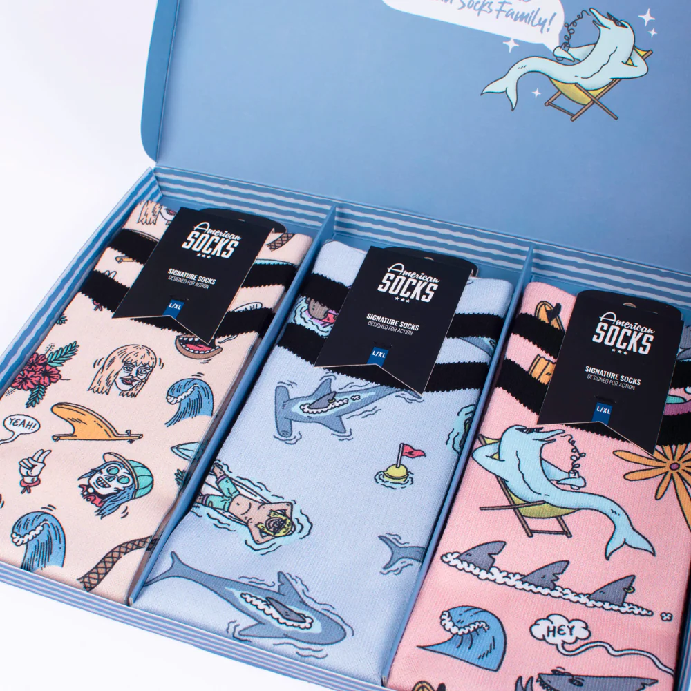 Surfer Socks Gift Box - Image 2