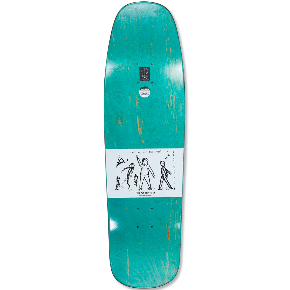 Team Model The Proposal 1992 9.2" Blue Skateboard Deck - Image 2