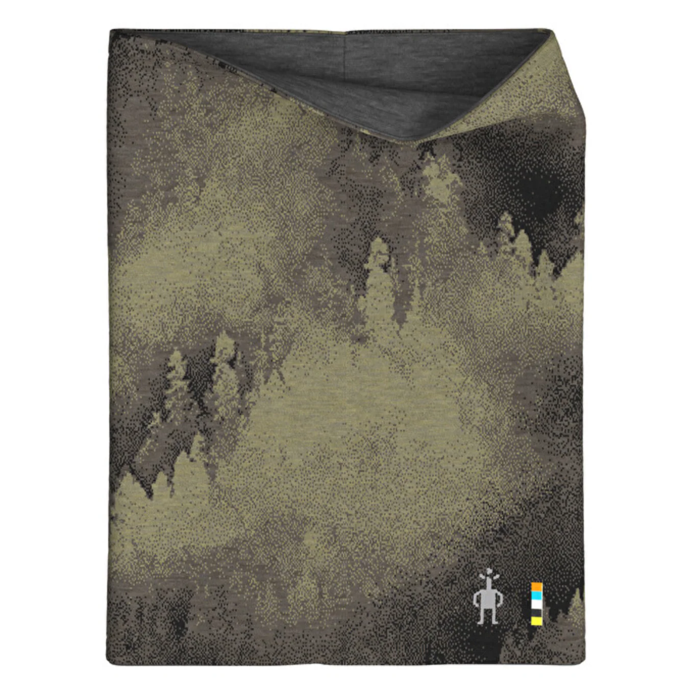 Thermal Merino Omkeerbare Necktube North Woods Foggy Pines - Image 2