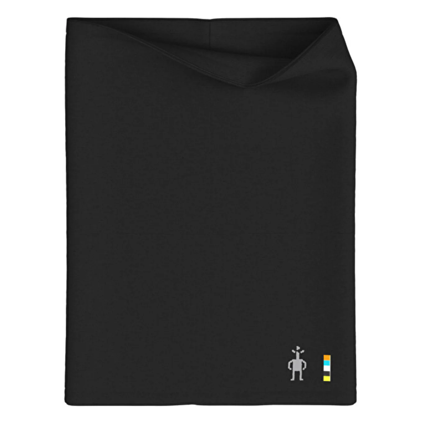 Thermal Merino Omkeerbare Necktube Black - Image 2