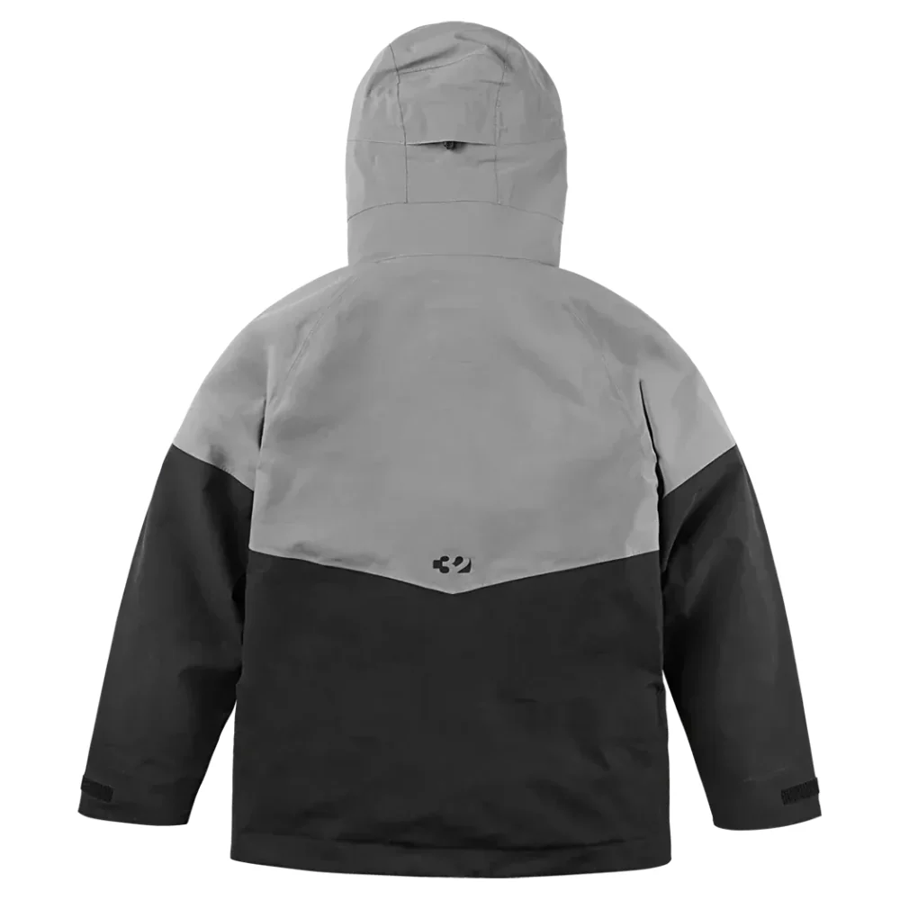 TM-3 Recycled Snowboard Jacket Black/Grey - Image 3