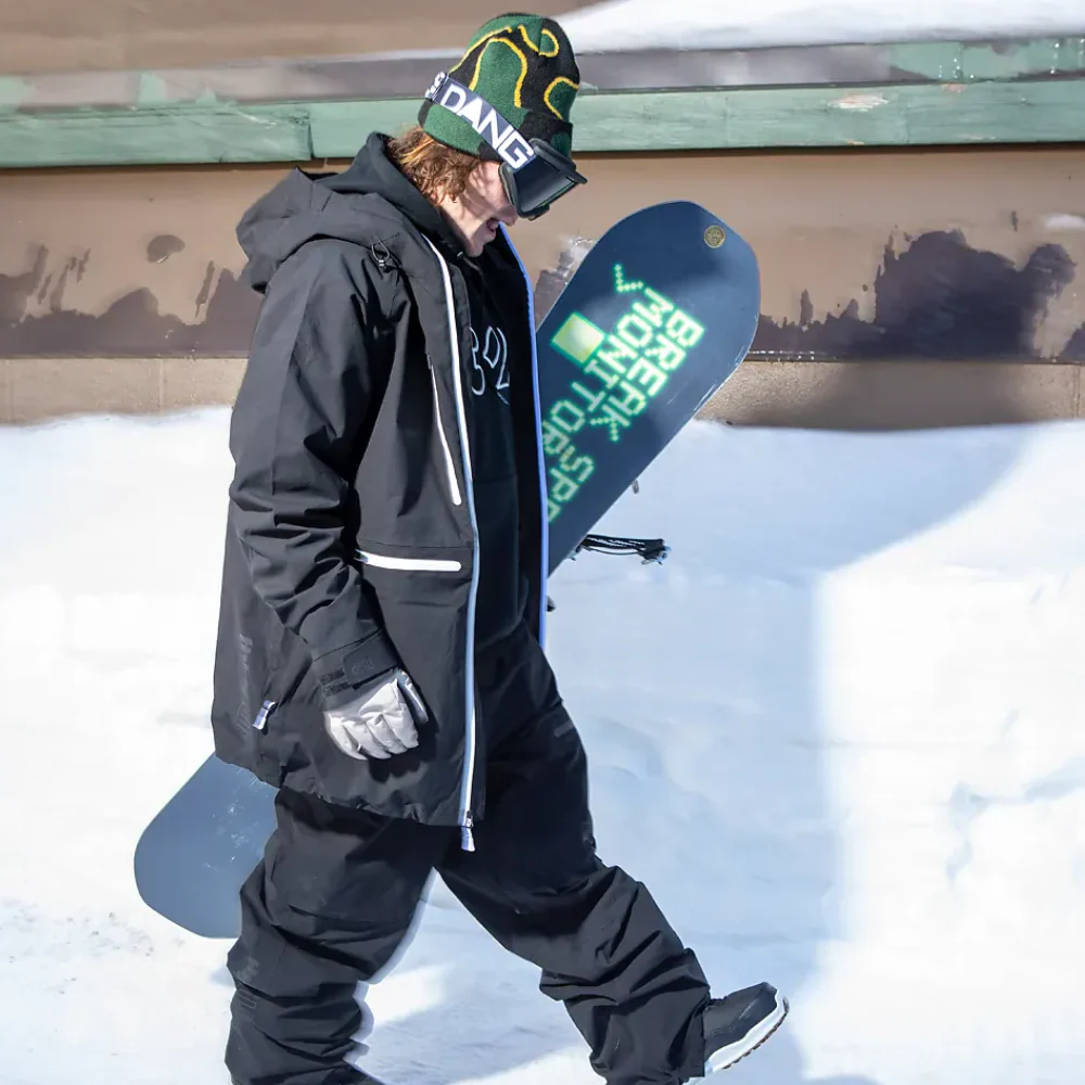 TM Recycled Snowboard Jacket Black - Image 2