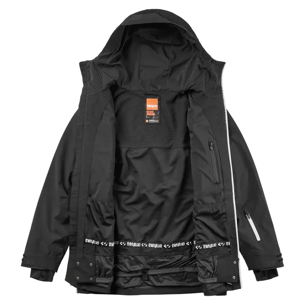 TM Recycled Snowboard Jacket Black - Image 5
