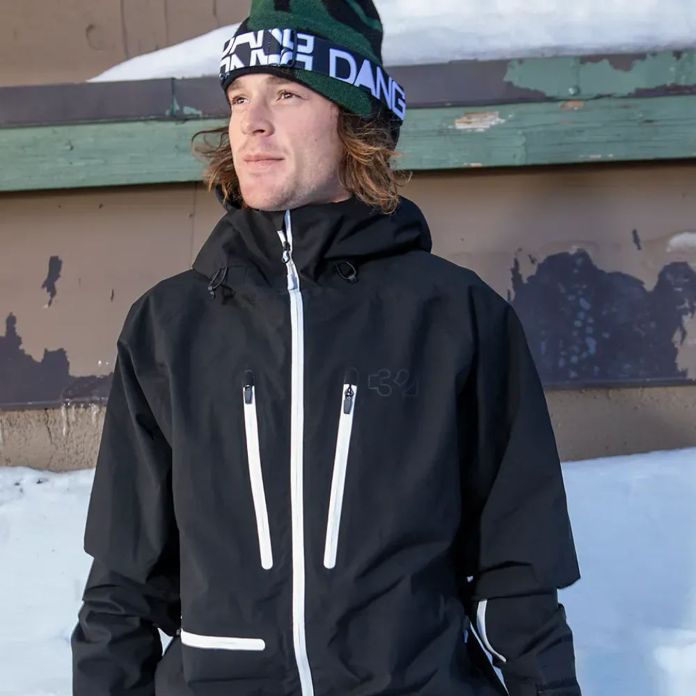 TM Recycled Snowboard Jacket Black - Image 7