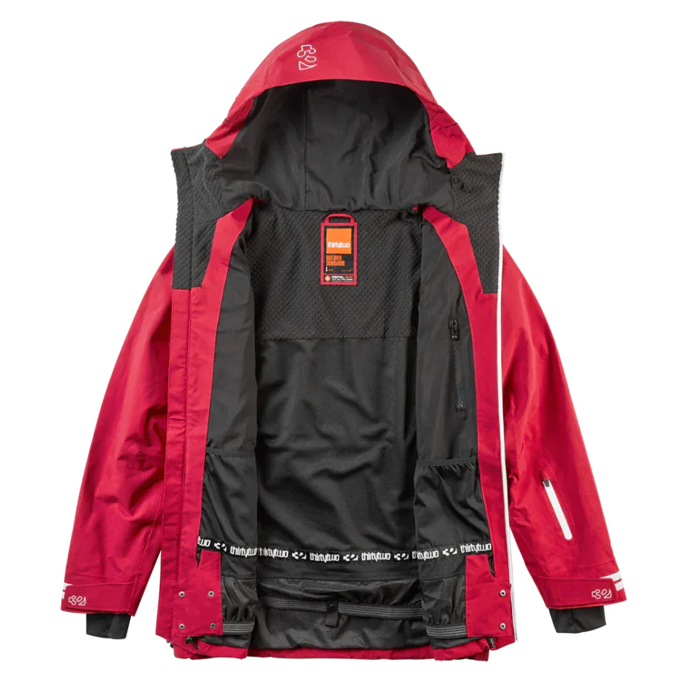 TM Recycled Snowboard Jacket Brick - Image 3