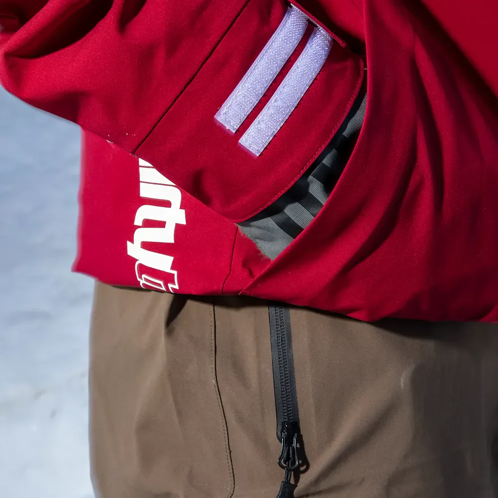 TM Recycled Snowboard Jacket Brick - Image 6