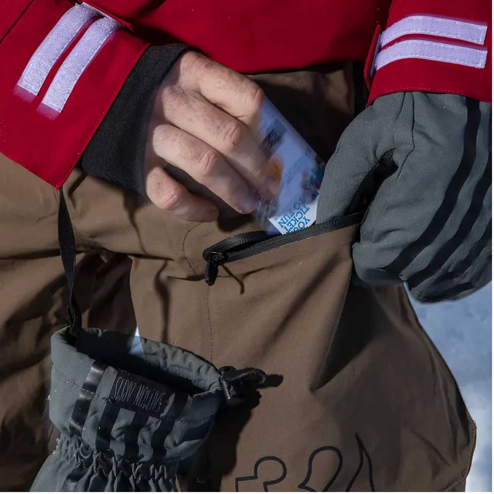 TM Recycled Snowboard Jacket Brick - Image 7