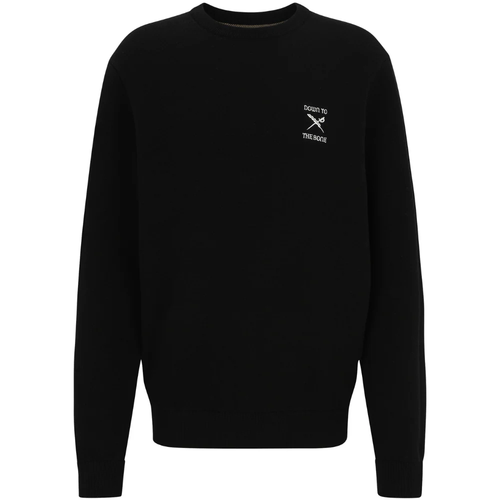 To The Bone Knit Crewneck Black - Image 6